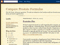 Compare Prostate Formulas: July 2009